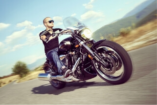 Moto in the road