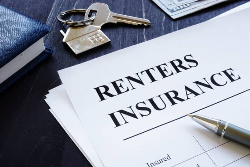 renters insurance paperwork